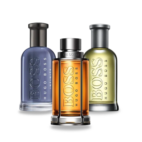 Combo 3 perfumes BOSS THE SCENT, BOSS BOTTLED y BOTTLED INFINITE 100ml - Madrid Perfumes